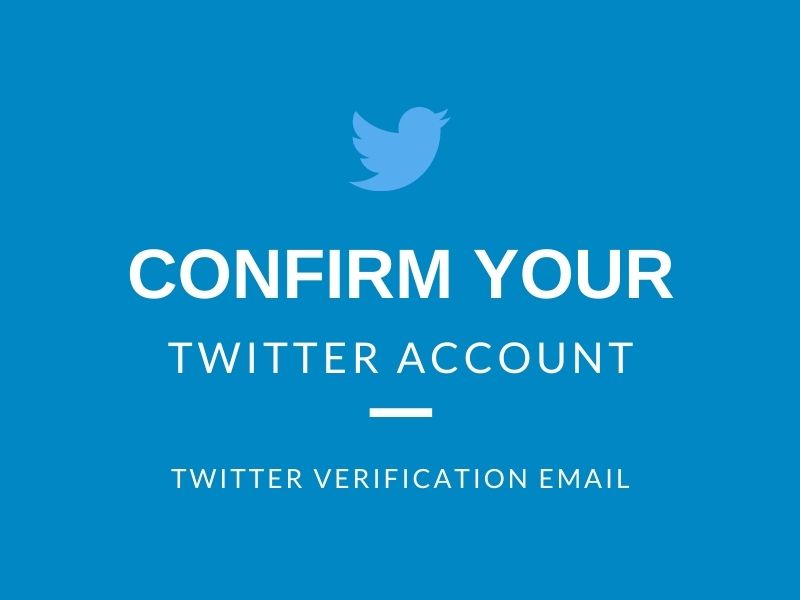 Confirm Your Twitter Account